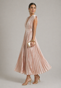 Evie | Timeless Pleated Midi Dress