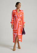 Emily | Printed Wrap Dress