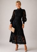 Eloise | Lace Midi Dress