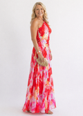 Florence  | Vibrant Tropical Evening Dress