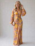 Poppy  | Elegant Dress with V-Neck